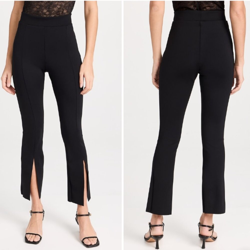 Commando Neoprene 7/8 Split Front Pant NWT Black Small